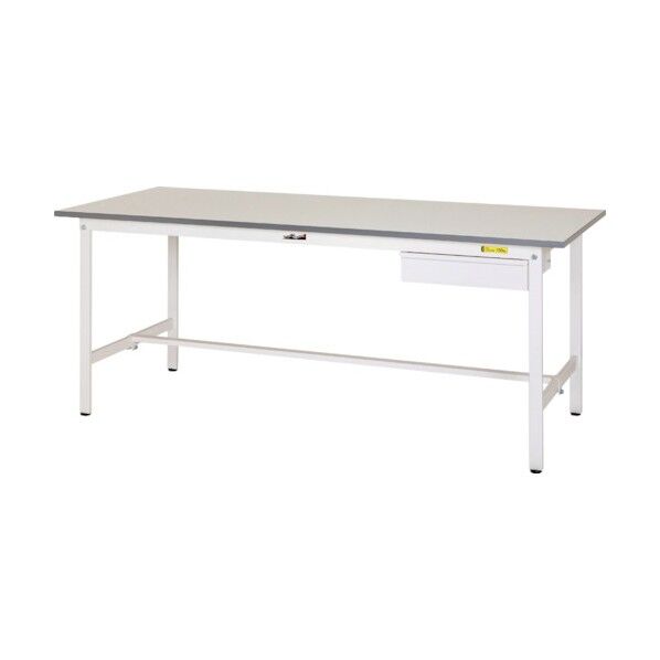 ワークテーブル 150シリーズ 固定式 キャビネット付 SUP-1560U-WW 1点