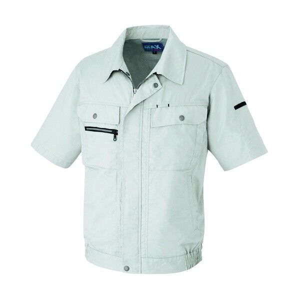 アジトマックス 半袖ブルゾン 003シルバーグレー M 3432 1