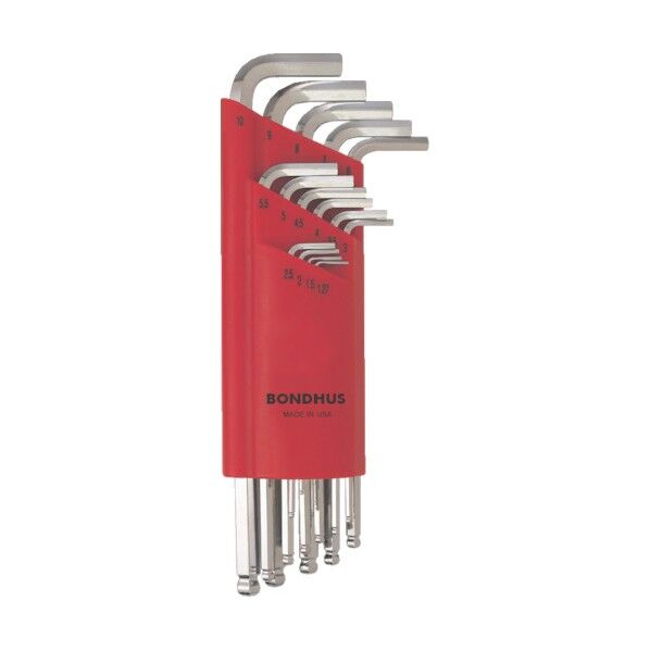 ボールポイントL-レンチメッキミリ15pcs.