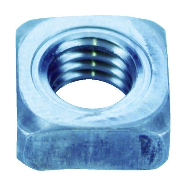 四角溶接ナット M4 パイロット付 スチール