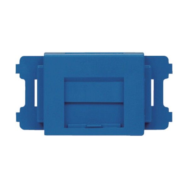 パンドウイット JISプレート用シャッター付きアダプタ青(10個入) CMAOSSBU-X 10個...
