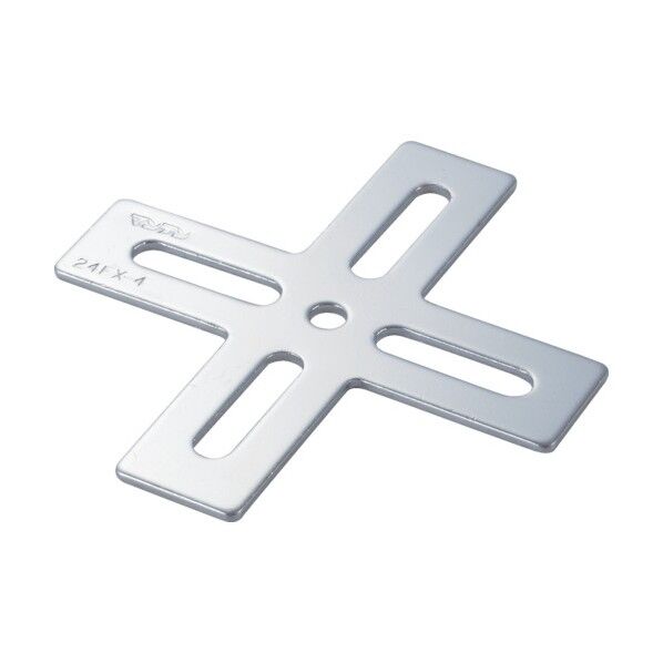 ジョイント金具24型フラットクロム寸法105X100穴数5 86 x 88 x 2 mm TK24-FX4C 1点