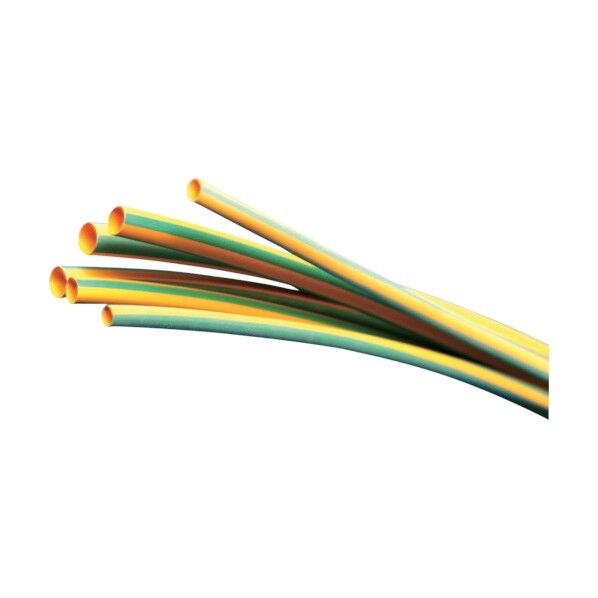 熱収縮チューブ 標準タイプ イエローグリーン 標準タイプ・5本入