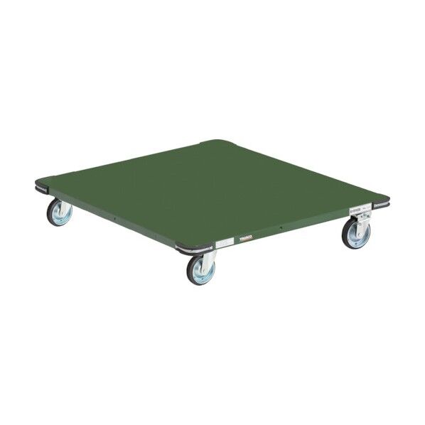 鋼鉄製平台車 1100X1100 Φ150 ブレーキ付きプレス車 PHT-1111H-150 1点