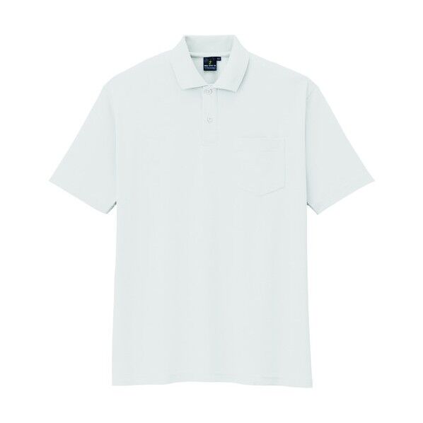 制電・防透・消臭半袖ポロシャツ 0ホワイト 3L AS-257-0-3L 1点