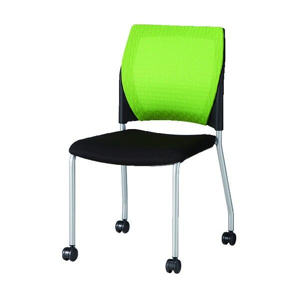 会議用チェアーキャスター付 E334C-GR 1点