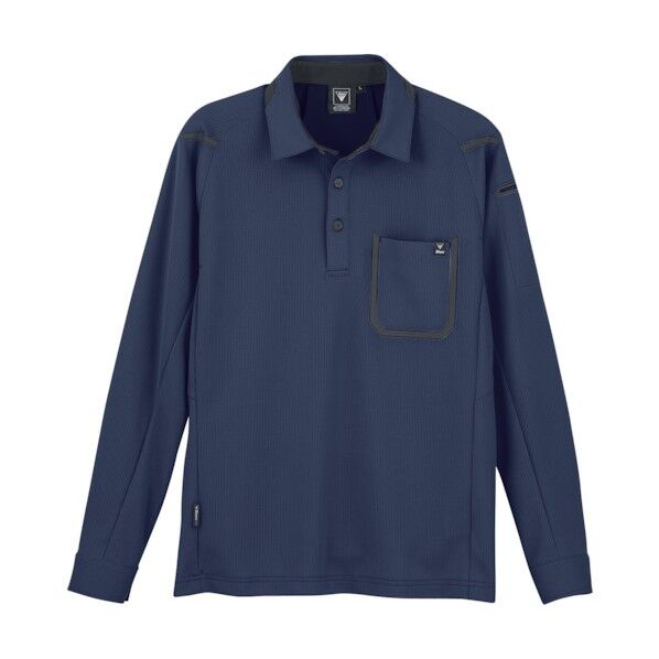 長袖ポロシャツ6195-10-LL 6195-10-LL 1着