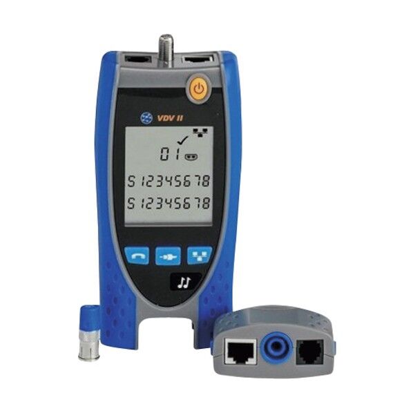 LCD表示LAN・電話・同軸テスター VDV2 1点