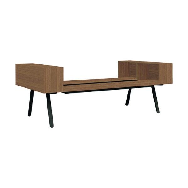 666894Genela両側机上収納セットGE2414WS4 PW/BK GE-2414WS4 PW/BK 1点