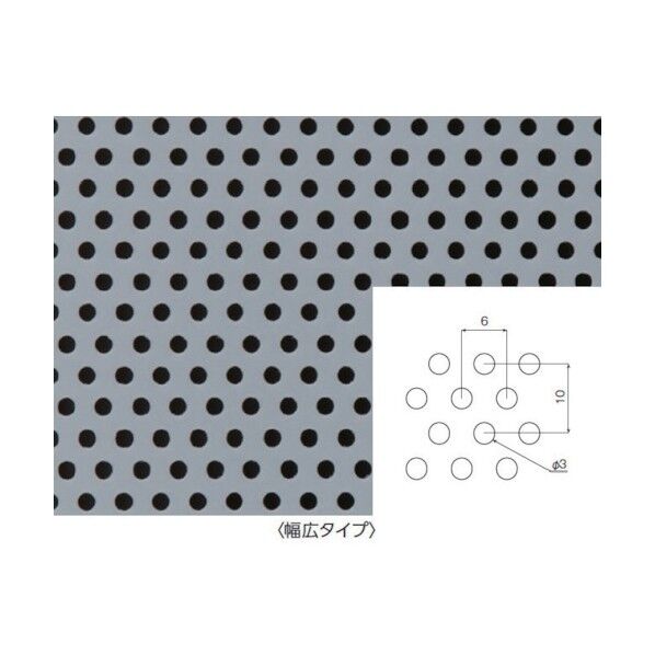 フッ素樹脂(PTFE)特殊パンチングシート NR5016-001 1点