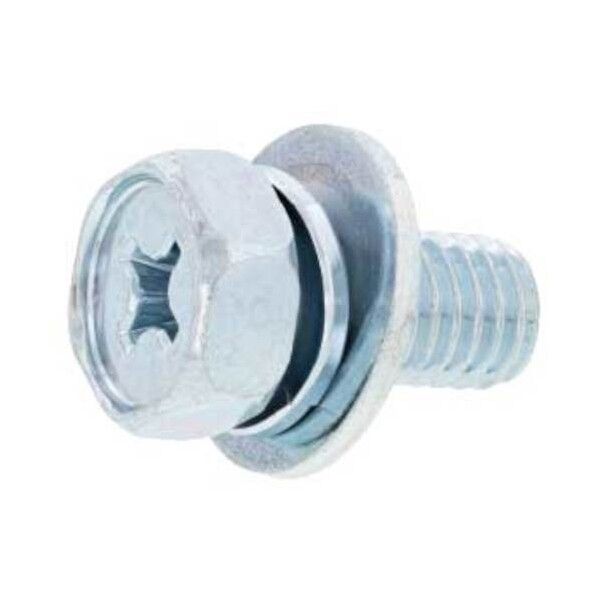 組込みねじ  (+)アプセットSP=3 (鉄 (または標準)・三価ホワイト) M10×20 10-00-01S3-0100-0200-03-10P 10本