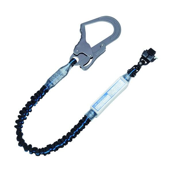 じゃばらランヤード (スチールフック+ペダルフック)