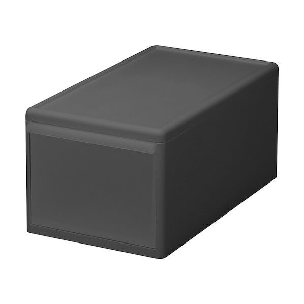 MOS-02 組み合わせて使える収納ケース ミディM Gy Gy 225463 1個