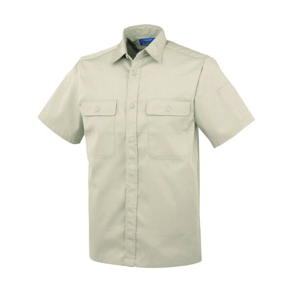 半袖シャツ267 2 ベージュ4L 267-2-4L 1点