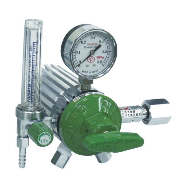 フィン付圧力調整器(炭酸ガス用)