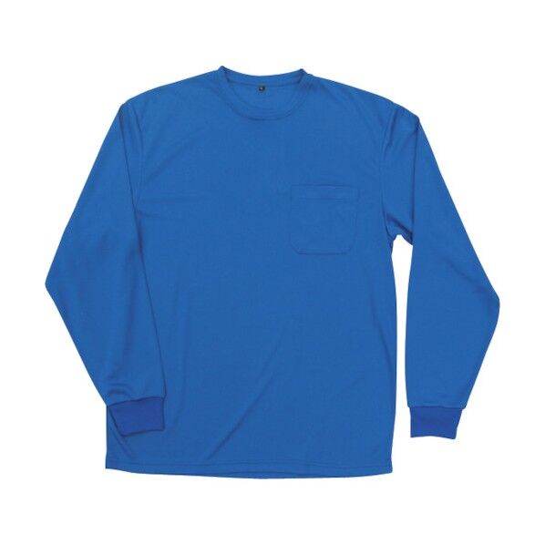 RD-リアルベースドライ長袖丸首(ブルー)M 270467 1点