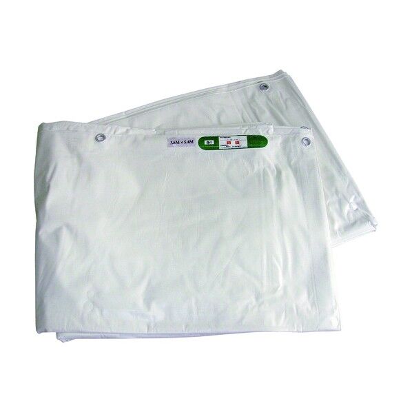 ACE IM白防炎シート 7.2mX7.2m FR-7272 1点