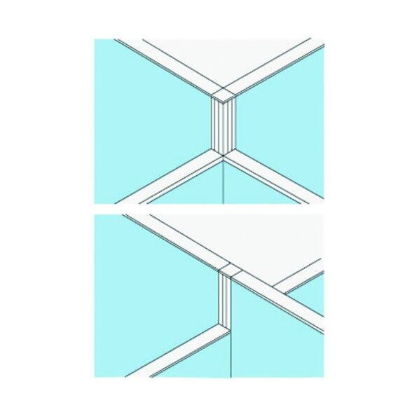 658275)TF 十字段差連結セット2 TF-1721DS-X2 W4 1点