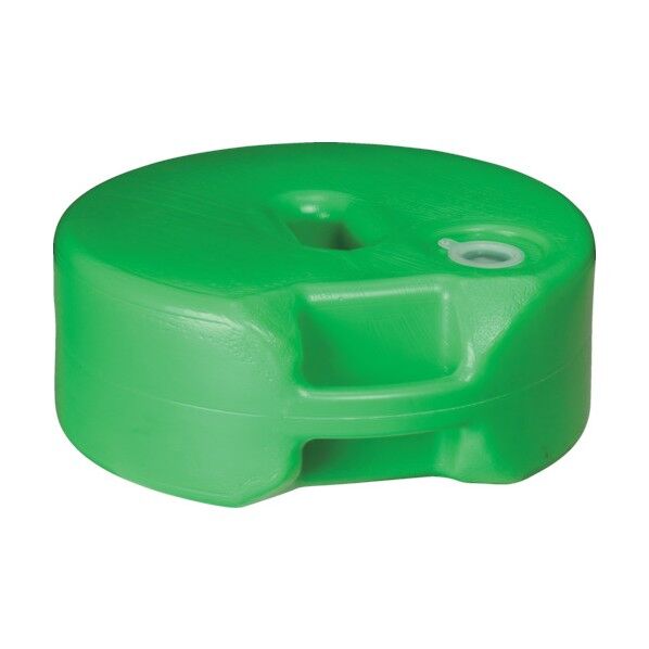 プラスチックフェンス用タンクベース  グリーン 8Y2078 1点