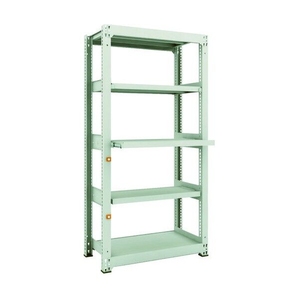 M3型中量ボルトレス棚 3段 スライド2段 単体型