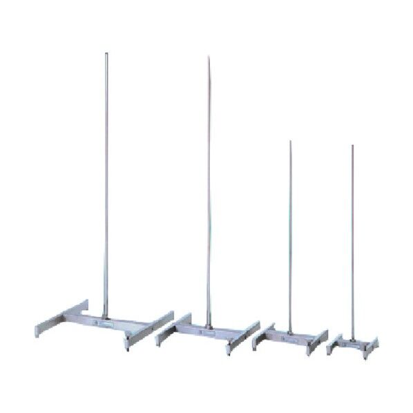 ステンレスH型スタンド 小 支柱付 561-54-73-14 1点