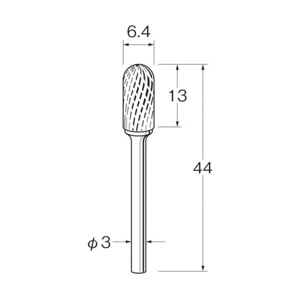 リューター 超硬カッター K3226 1個
