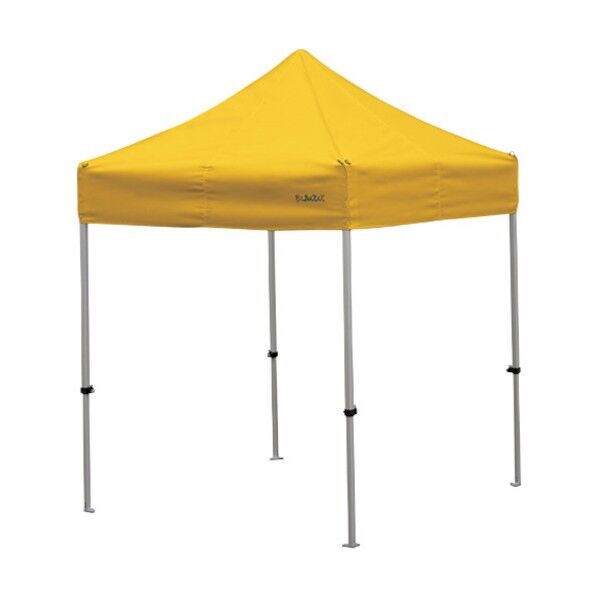 かんたんてんと 1.8m×1.8mオールアルミフレーム 黄 KA/1WA-Y 1点