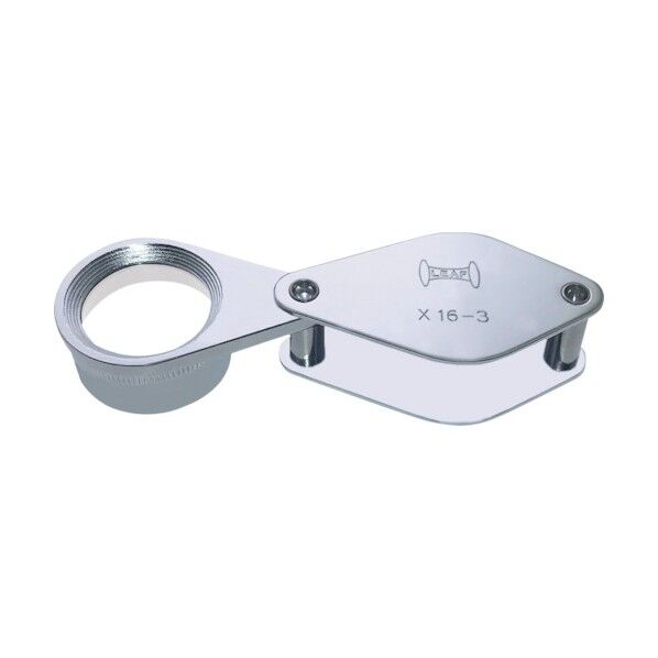 普及型ルーペ クローム M 10× X16-3 1点