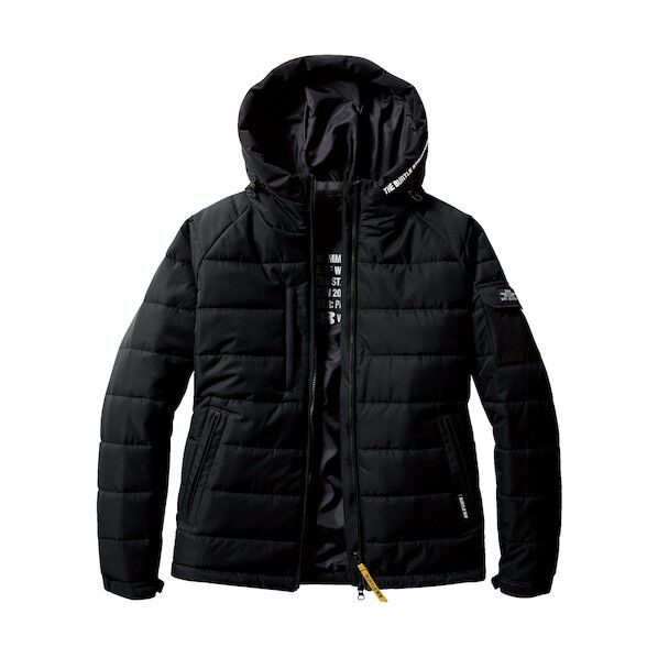 バートル(BURTLE) 防寒フーディジャケット ブラック 5030-35-3XL 1点