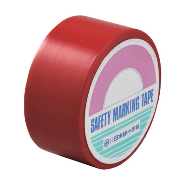 ビニールテープ(ラインテープ)BNT‐38R 赤 38mm×20m 267014 1個