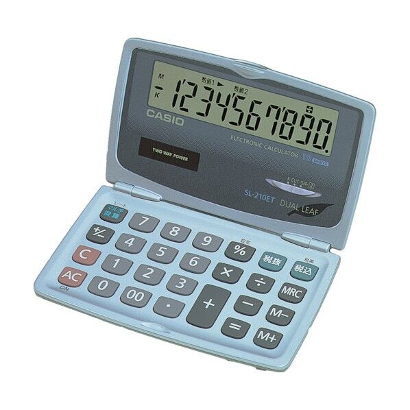 電卓（折りたたみ手帳タイプ） SL210ETN 1