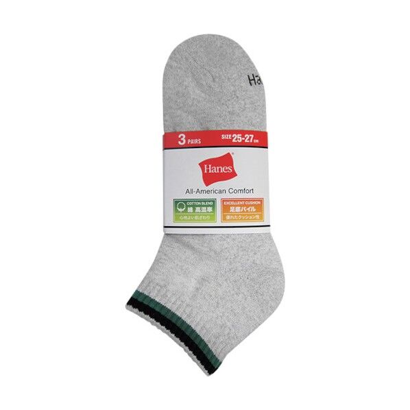 HMSCS304靴下ショート3P(987ライン)