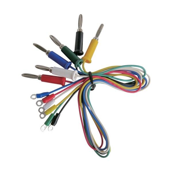 端子付テストリード(丸端子⇔バナナプラグ)