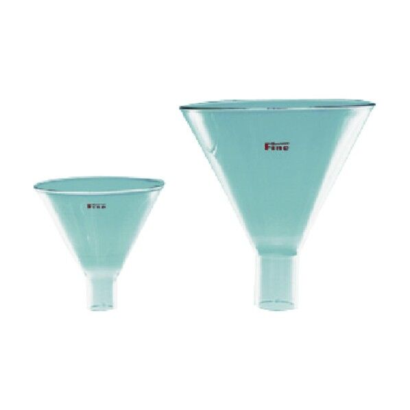 Fine ガラス粉末ロート 80mm 000-09-25-01 1点