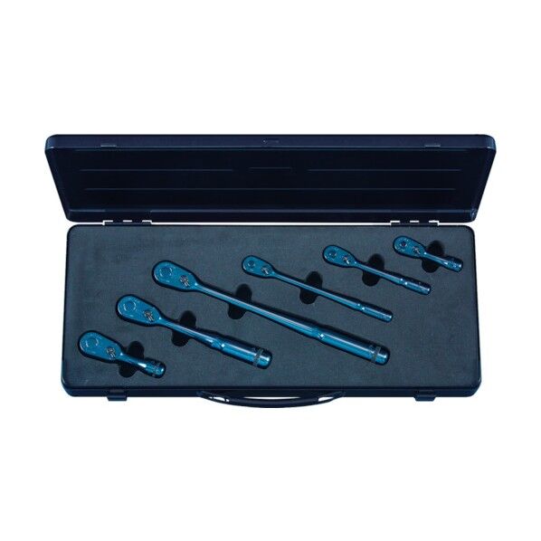 ネプロス　期間限定　ネプロス鉄紺９．５ｓｑ．ラチェットハンドルセット［６本組］ 478 x 212 x 49 mm NTBR306ZJB 1Ｓ