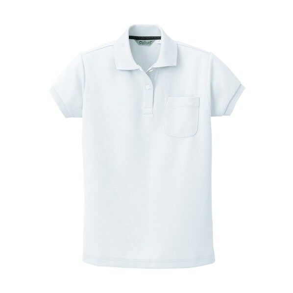 レディース半袖ポロシャツ 024ホワイト 9 CL2000 1