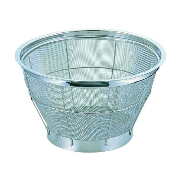 ステンNEWマンモス深型米揚ざる