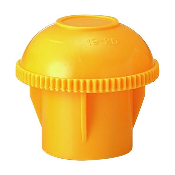 エンドキャップD19~D25用 黄 386-703 10個