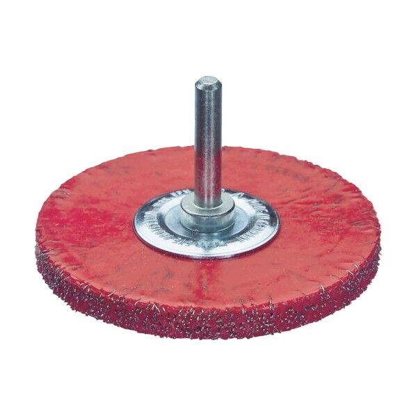 セーフティ軸付ホイルブラシ