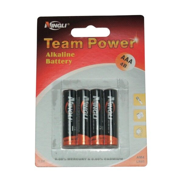 ワールドツール 単4形 アルカリ乾電池 2005000002717 4個