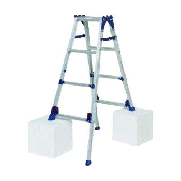 四脚アジャスト式脚立 TA840SA-3 1点