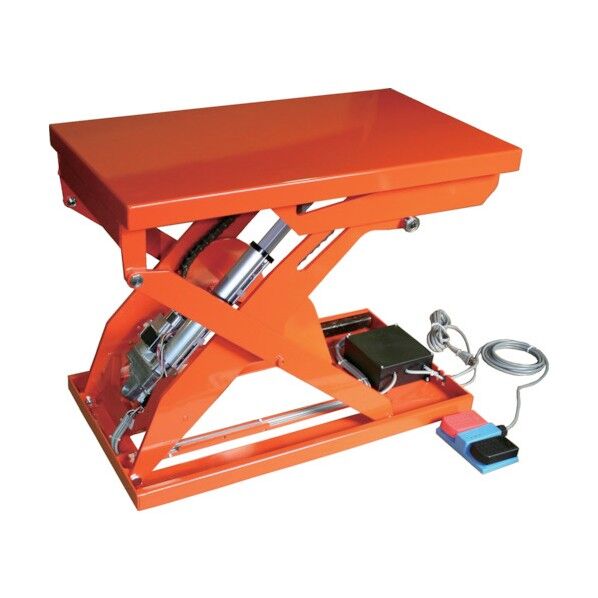 テーブルリフト 100kg 倍速タイプ 電動Bねじ式 200V 400×500mm HDL-L1045RT-22 1点