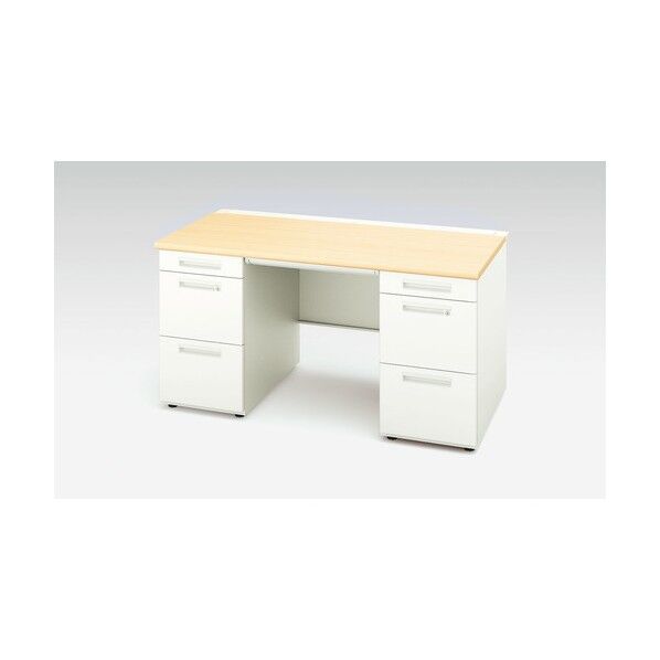 両袖デスク XEHH147GG-WS 1点