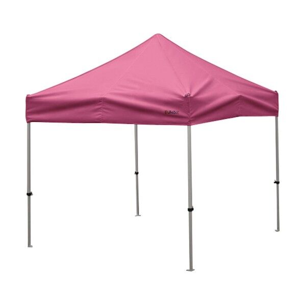 かんたんてんと 2.4m×2.4mスチール&アルミ複合フレーム ピンク KA/3W-P 1点