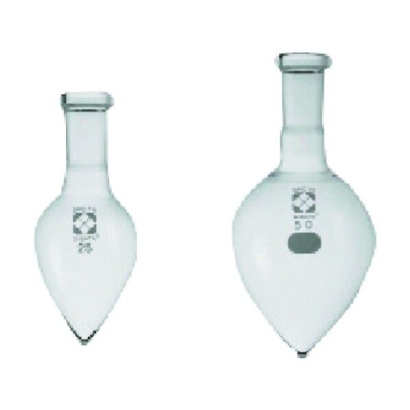 SPC剣先梨型フラスコ微量濃縮用15 25mL 371-13-68-51 1点