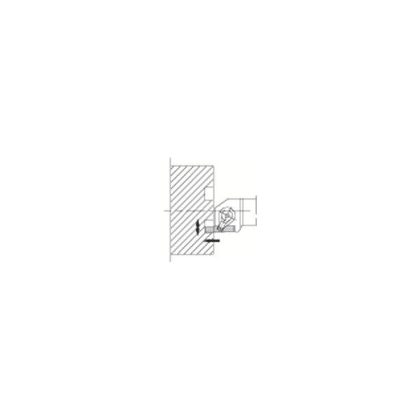 端面溝入れ加工用ホルダ GFV
