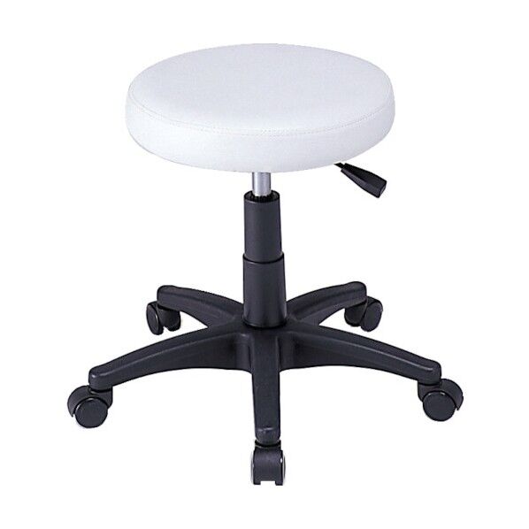 OHチェアW530×D505×H480~615mmホワイト 545 x 545 x 240 mm RZR-102W 1