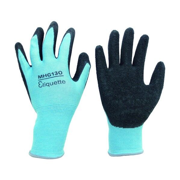 天然ゴム背抜き手袋 消臭機能糸使用 13ゲージ編