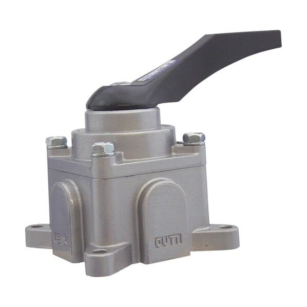 日本精器 手動切替弁 10A 底面配管 BN-4H41CXB-10 1個