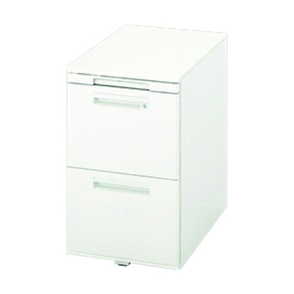 ワゴン(トレー引出付2段) XE046HC-W 1点